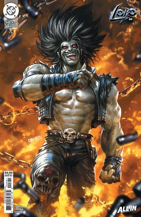 LOBO #8 CVR B DERRICK CHEW CARD STOCK VAR - TenFwdComics