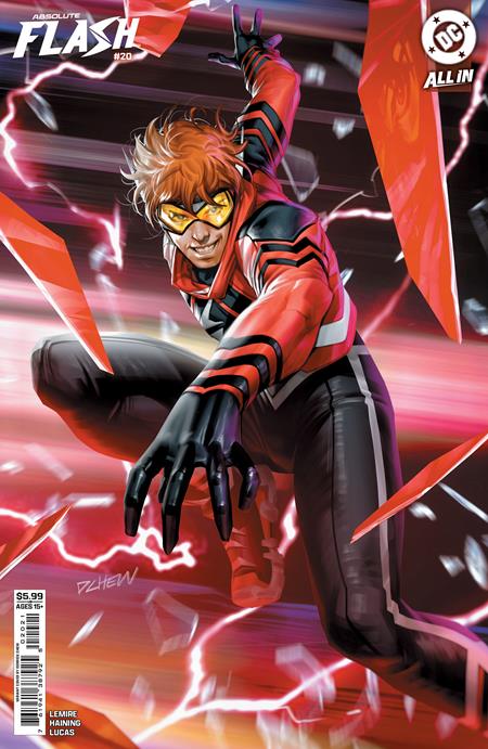 ABSOLUTE FLASH #20 CVR B DERRICK CHEW CARD STOCK VAR - TenFwdComics
