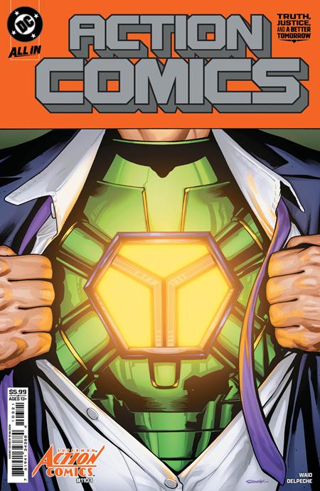 ACTION COMICS #1103 CVR B RYAN SOOK CARD STOCK VAR - TenFwdComics