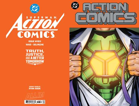 ACTION COMICS #1103 CVR E RYAN SOOK FOIL VAR - TenFwdComics