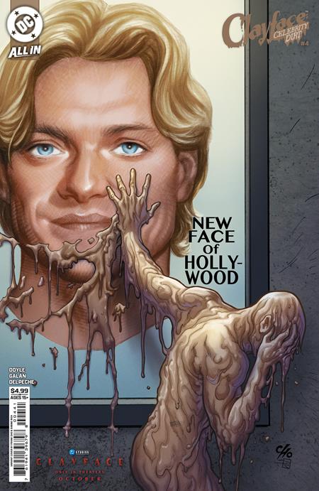 CLAYFACE CELEBRITY DIRT #4 (OF 6) CVR D FRANK CHO CLAYFACE MOVIE CARD STOCK VAR - TenFwdComics