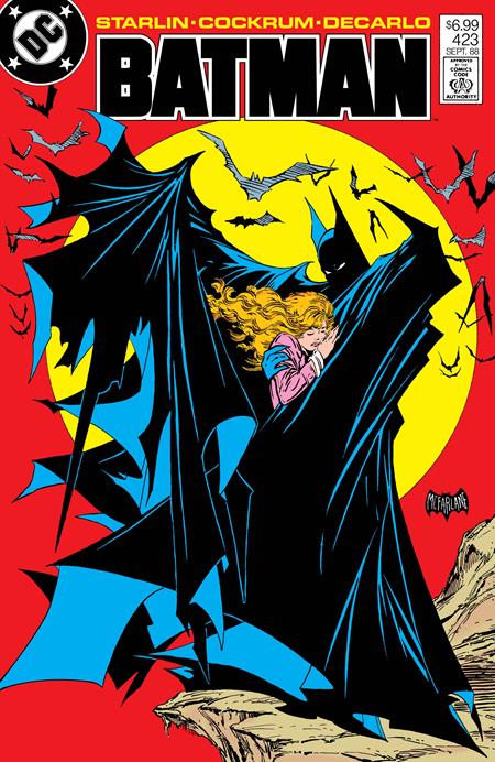 BATMAN #423 FACSIMILE EDITION CVR C TODD MCFARLANE FOIL VAR