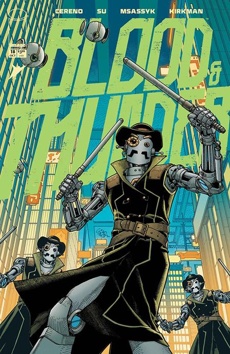 BLOOD & THUNDER #18 CVR A EJ SU & DEE CUNNIFFE (MR) - TenFwdComics