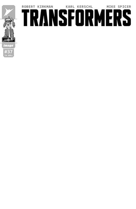 TRANSFORMERS #37 CVR G BLANK SKETCH VAR - TenFwdComics
