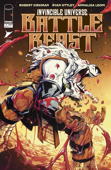 INVINCIBLE UNIVERSE BATTLE BEAST #1 10TH PTG CVR C BRETT BEAN VAR - TenFwdComics