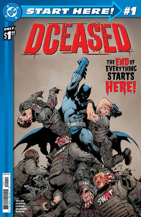 DC START HERE - DCEASED #1 - TenFwdComics