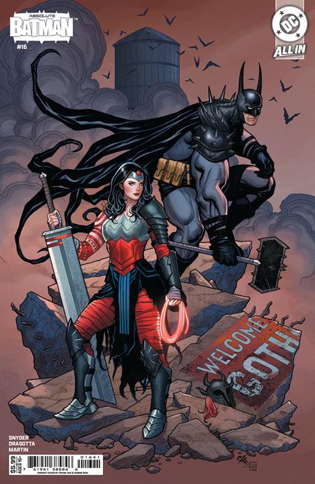 ABSOLUTE BATMAN #16 CVR D FRANK CHO CARD STOCK VAR - TenFwdComics