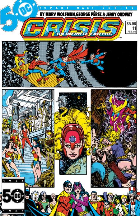 CRISIS ON INFINITE EARTHS #11 FACSIMILE EDITION