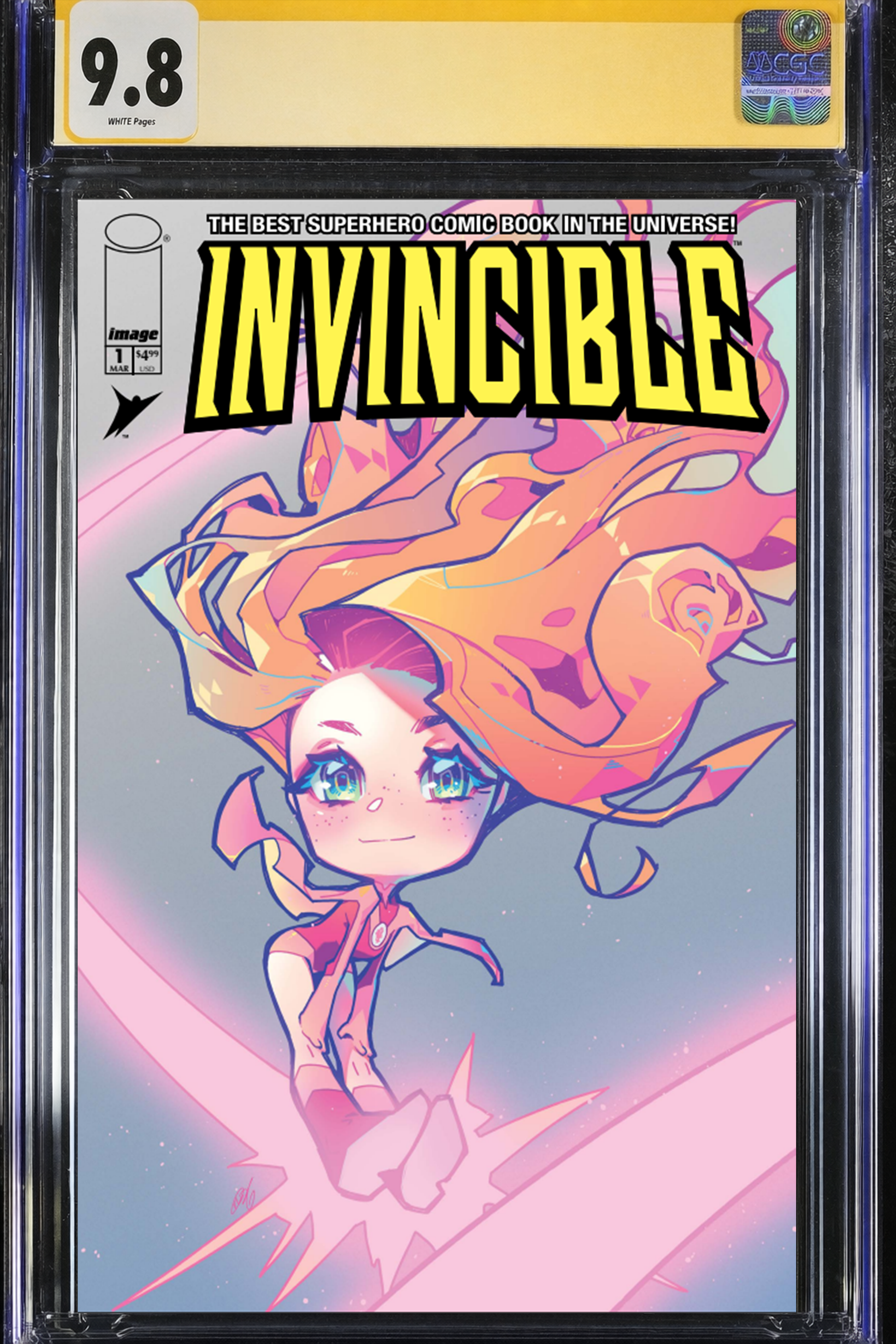 Invincible Foil Edition #1 Reprint Rose Besch Variant Wondercon Exclusive - TenFwdComics