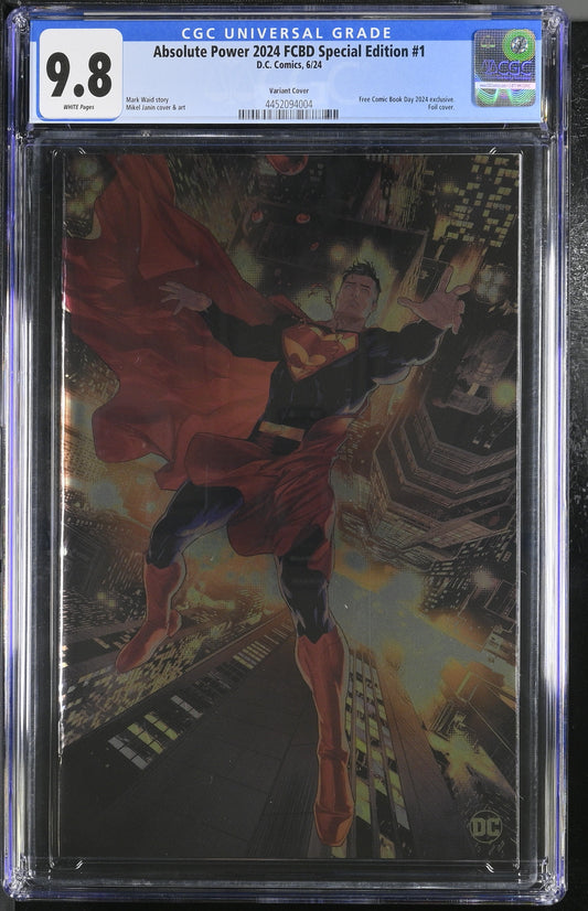 CGC 9.8 Absolute Power 2024 FCBD Special Edition 1