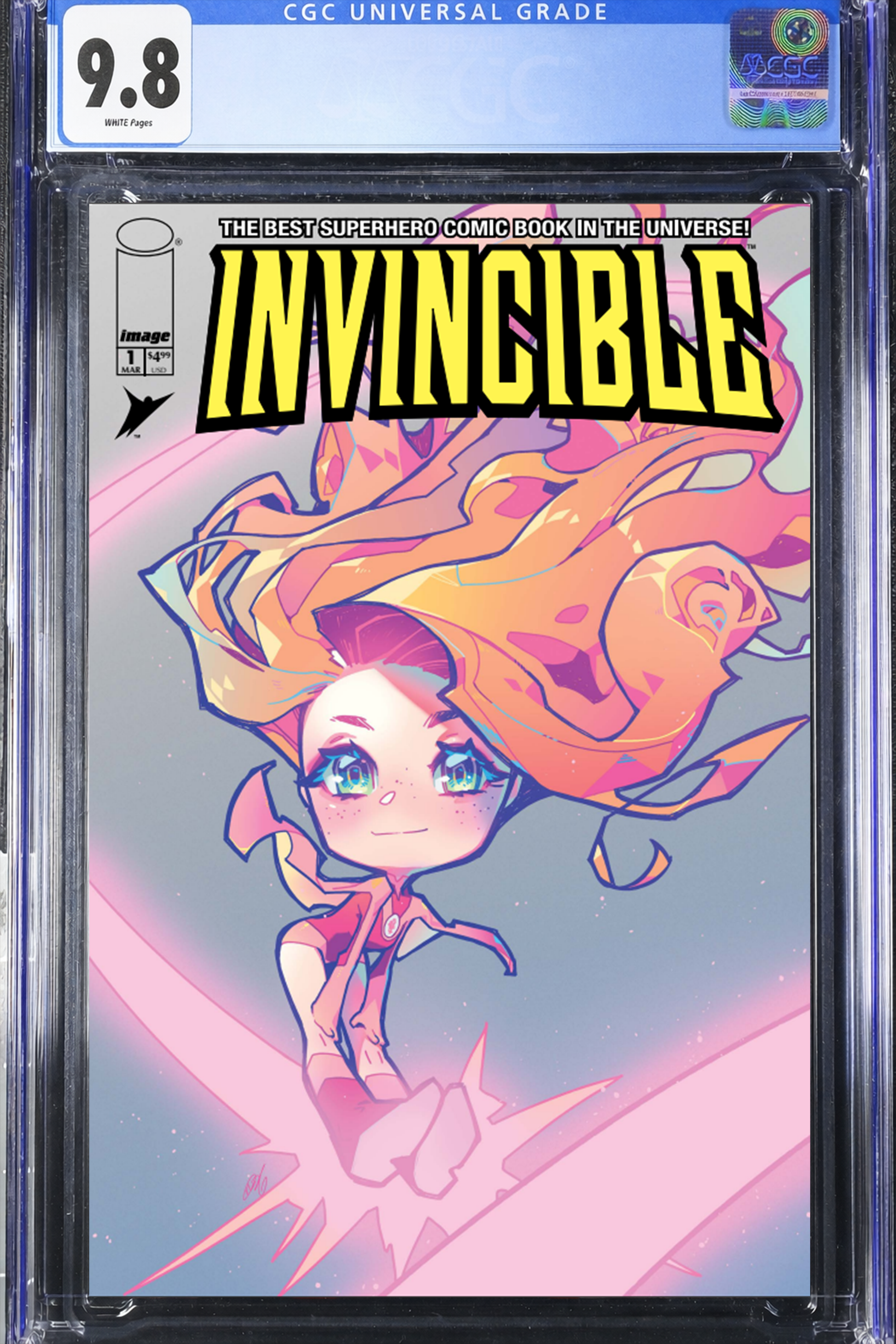 Invincible Foil Edition #1 Reprint Rose Besch Variant Wondercon Exclusive - TenFwdComics