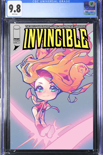 Invincible Foil Edition #1 Reprint Rose Besch Variant Wondercon Exclusive - TenFwdComics