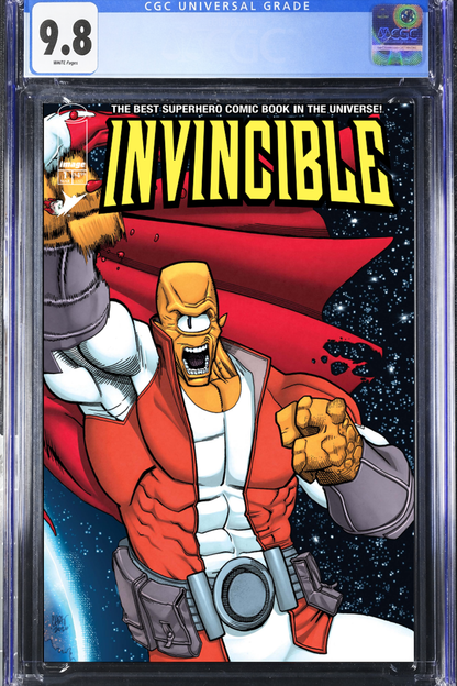 Invincible Foil Edition #1 Reprint Chris Johnson Variant Wondercon Exclusive - TenFwdComics