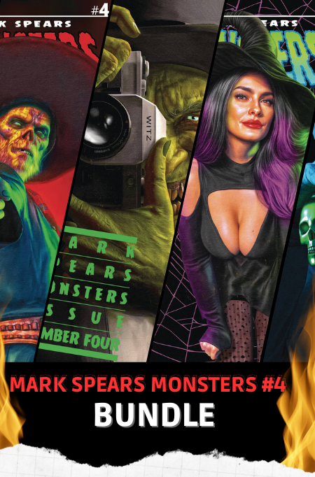 MARK SPEARS MONSTERS #4 BUNDLE