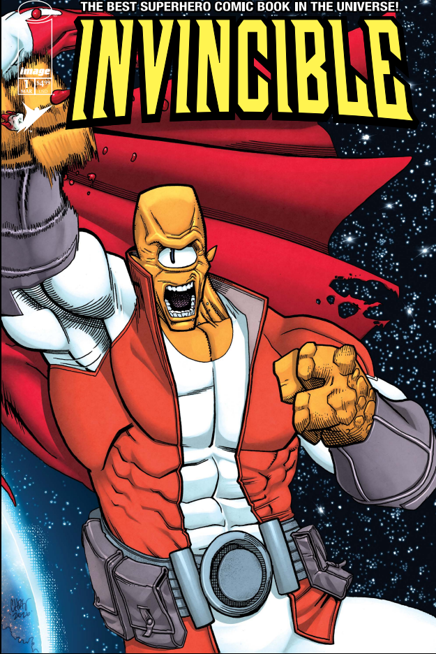 Invincible Foil Edition #1 Reprint Chris Johnson Variant Wondercon Exclusive - TenFwdComics