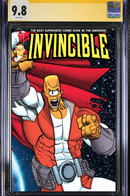 Invincible Foil Edition #1 Reprint Chris Johnson Variant Wondercon Exclusive - TenFwdComics