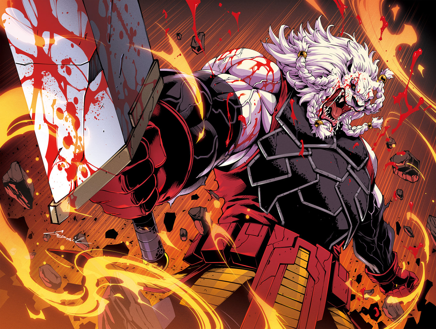 *PRESALE*Battle Beast #11 Godtail Wraparound Variant SDCC Exclusive Limited 711