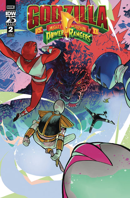 GODZILLA VS MMPR II #2