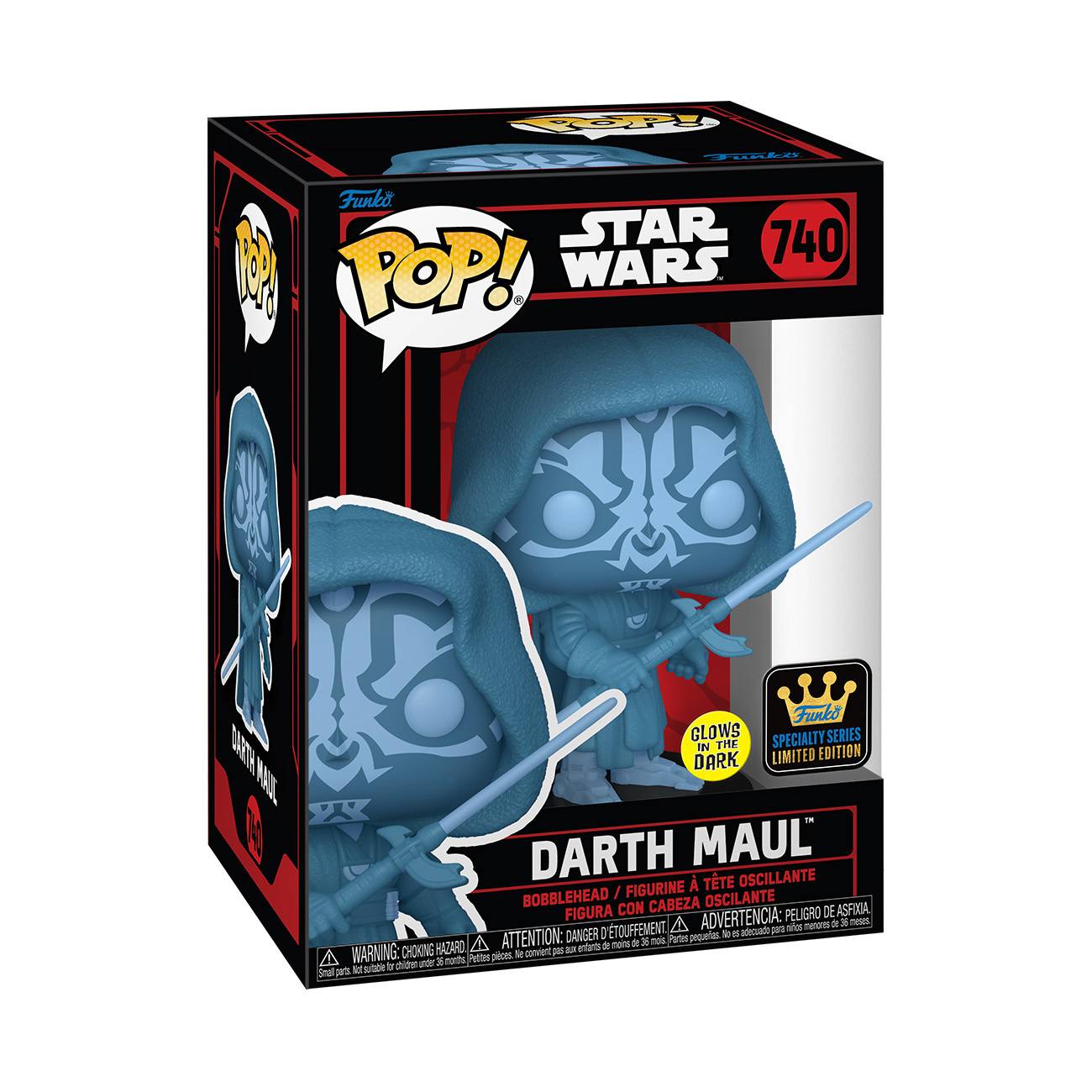 POP SPECIALTY SERIES SW DARKSIDE DARTH MAUL HOLO