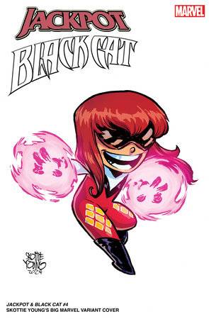 JACKPOT BLACK CAT #4 SKOTTIE YOUNG BIG MARVEL