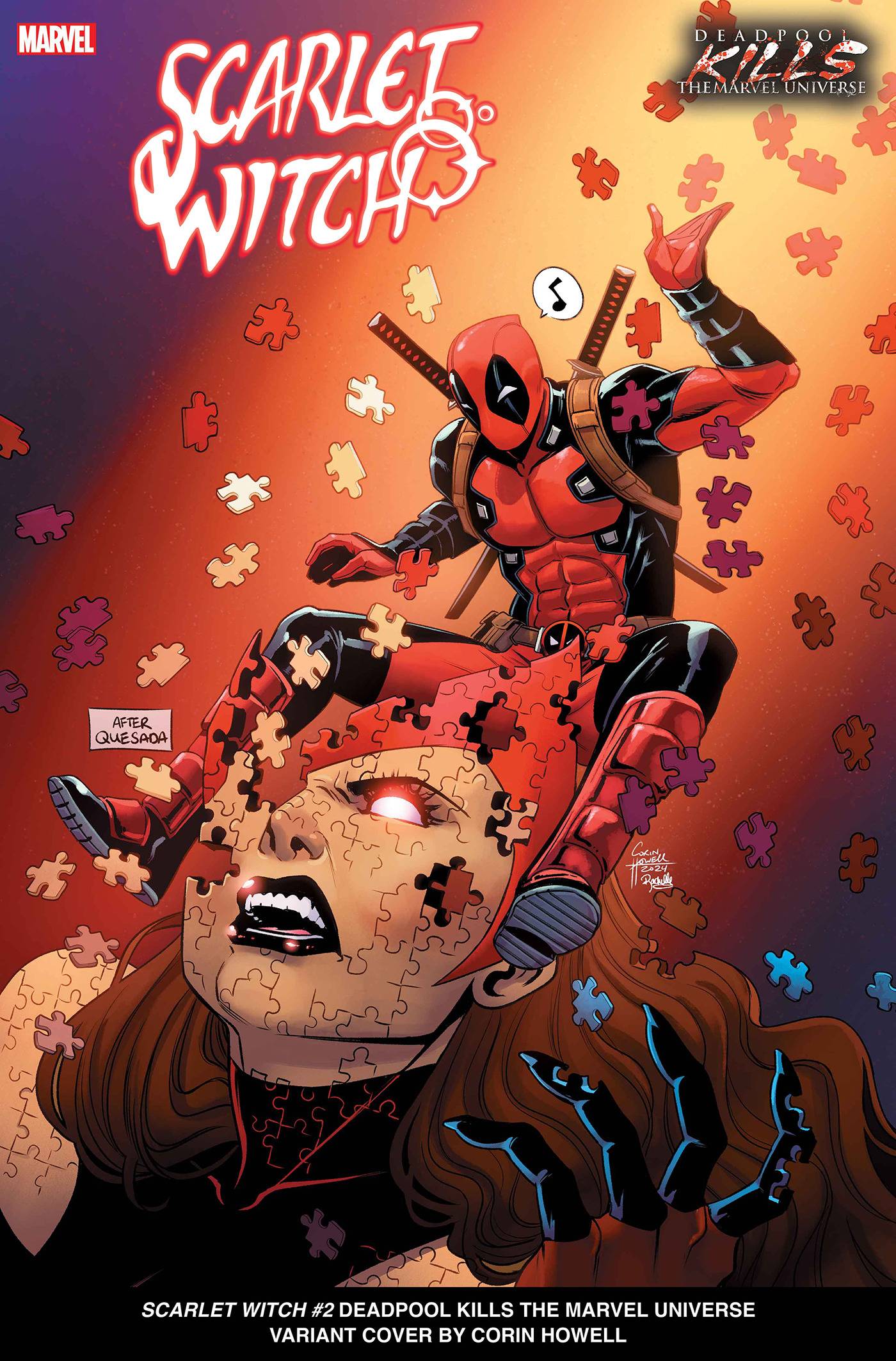 SCARLET WITCH #2 HOWELL DEADPOOL KILLS MARVEL UNIVERSE