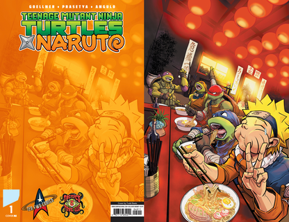 TEENAGE MUTANT NINJA TURTLES X NARUTO #1 SAN FRANCISCO FAN EXPO EXCLUSIVE