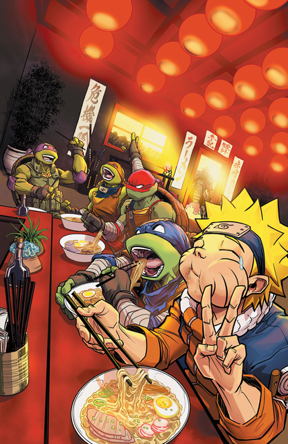 TEENAGE MUTANT NINJA TURTLES X NARUTO #1 SAN FRANCISCO FAN EXPO EXCLUSIVE