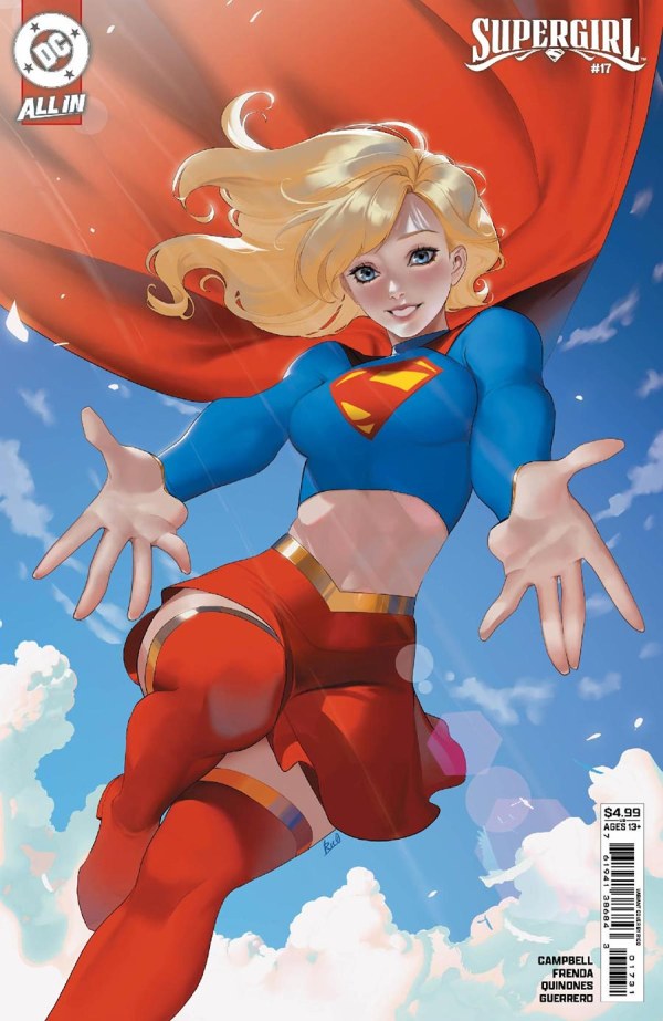 SUPERGIRL #17 CVR C R1C0 CARD STOCK VAR (KINGDOM OF ZOD)
