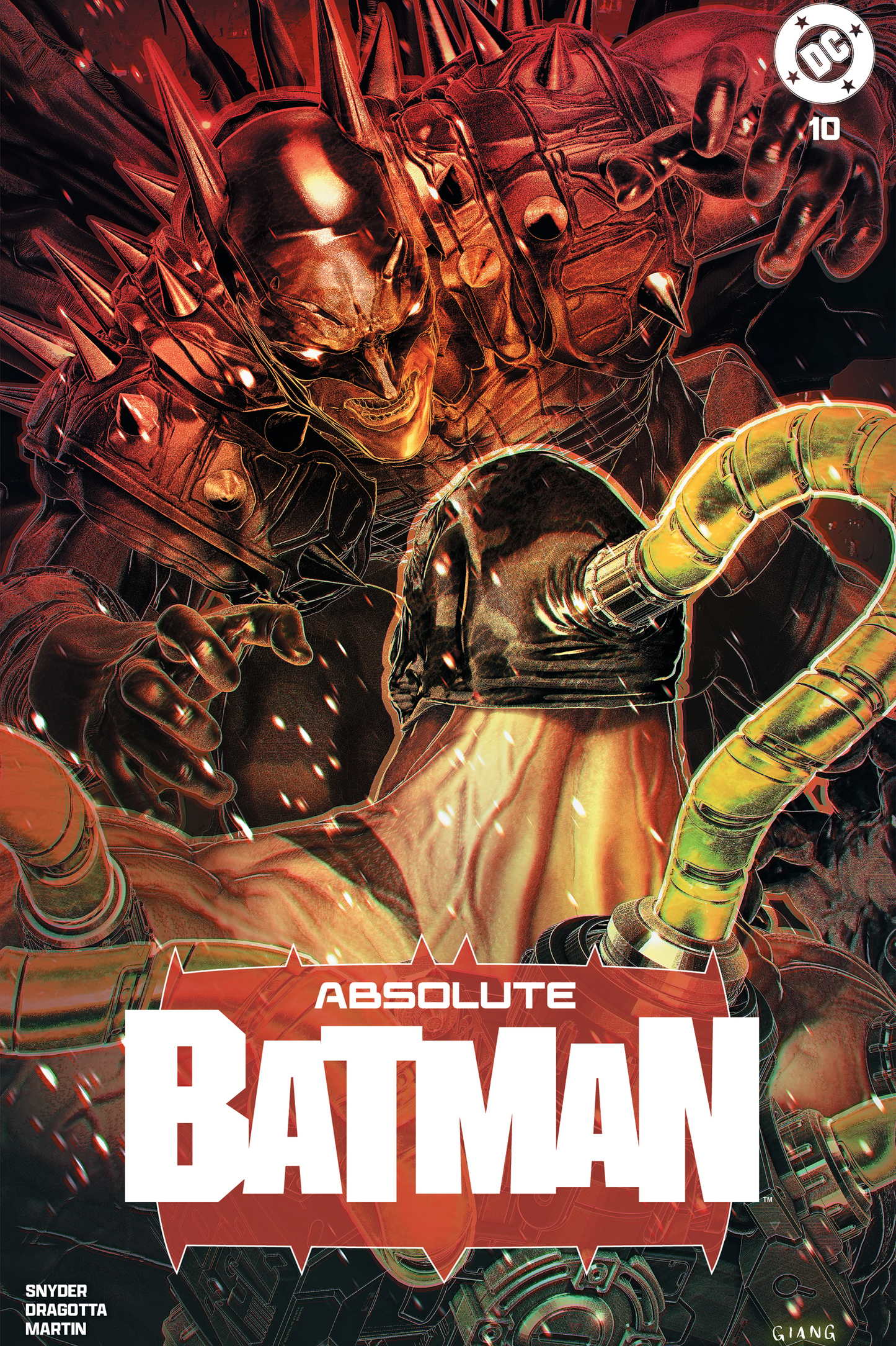 Absolute Batman #10 Giang Variant SDCC TenFwd Comics EXCLUSIVE FOIL